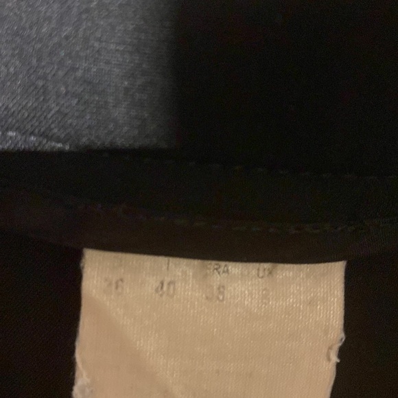 Hugo Boss Black Trousers Belt Loops Flare Leg Size 4 - Picture 7 of 13